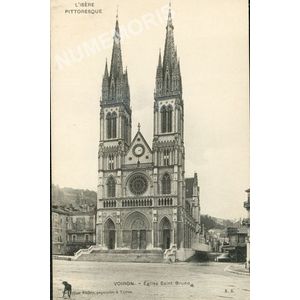 L'Is&egrave;re pittoresque Voiron &eacute;glise Saint Bruno