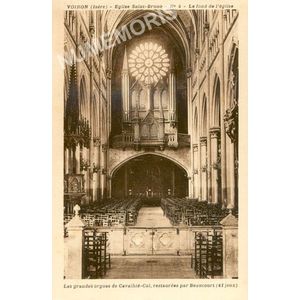 Voiron (Is&egrave;re) Eglise Saint-Bruno N�4 le fond de l'&eacute;glise