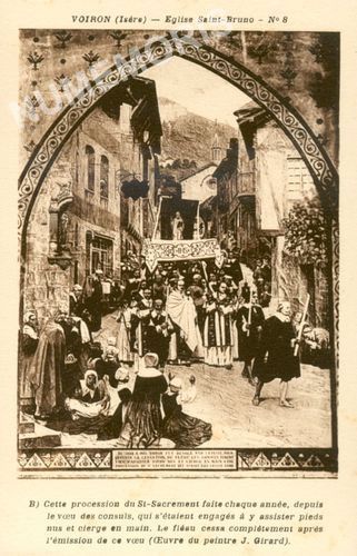 Voiron (Is&egrave;re) Eglise Saint-Bruno N�8