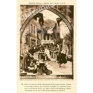 Voiron (Is&egrave;re) Eglise Saint-Bruno N�8