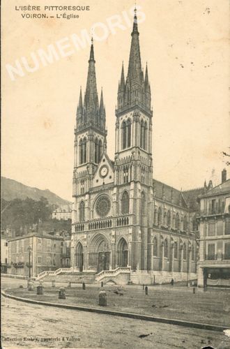 L'Is&egrave;re pittoresque Voiron l'&eacute;glise