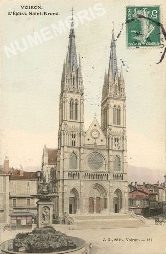 JG 161 Voiron l'&eacute;glise Saint Bruno