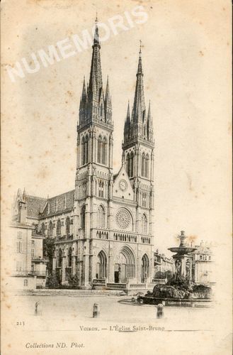 213 Voiron l'&eacute;glise Saint Bruno