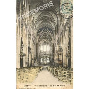 JG 147 Voiron vue int&eacute;rieure de l'&eacute;glise St Bruno