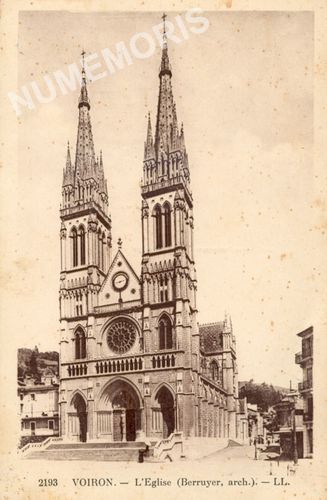 2193 Voiron l'&eacute;glise (Berruyer, arch.) LL