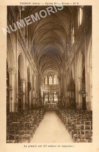 Voiron (Is&egrave;re) Eglise Saint-Bruno N�2