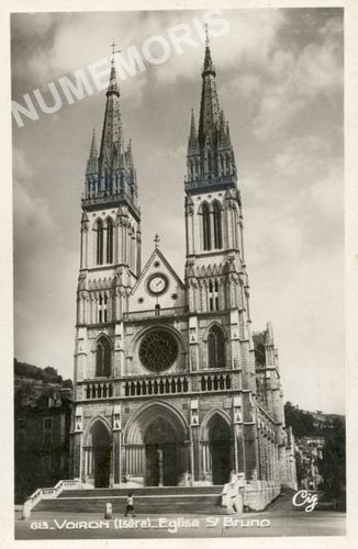 613 Voiron (Is&egrave;re) Eglise St-Bruno