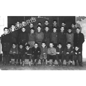 Chirens &eacute;cole en 1962-63 gar&ccedil;ons 