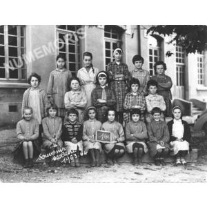 Chirens &eacute;cole en 1963-64 filles 