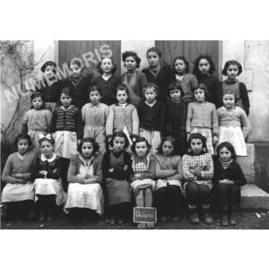 Chirens &eacute;cole en 1950-51 filles 