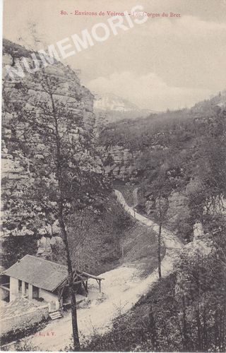080 Environs de Voiron les gorges du Bret