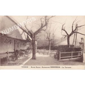 Voiron route neuve restaurant Brochier la terrasse