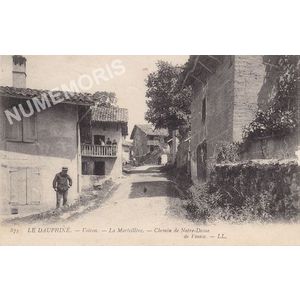 875 Le Dauphin&eacute; Voiron la Mateill&egrave;re chemin de notre dame de Vouise