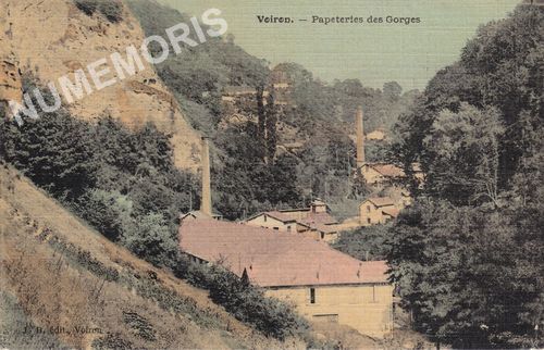 Voiron papeteries des Gorges
