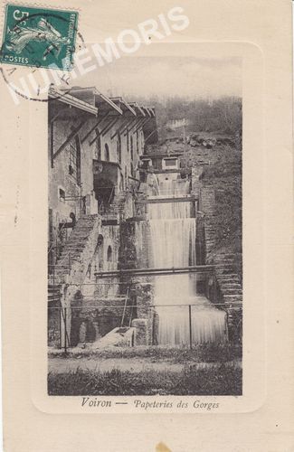 Voiron papeteries des Gorges