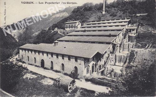 JG 165 Voiron les papeteries des Gorges
