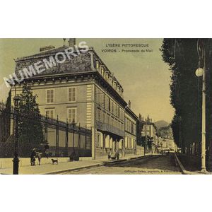 L'Is&egrave;re pittoresque Voiron promenade du Mail
