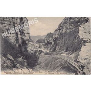 Dauphin&eacute; chemin de fer de Voiron &agrave; St Laurent du Pont les gorges du Crossey
