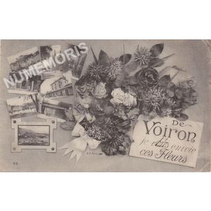 064 de Voiron je vous envoie ces fleurs