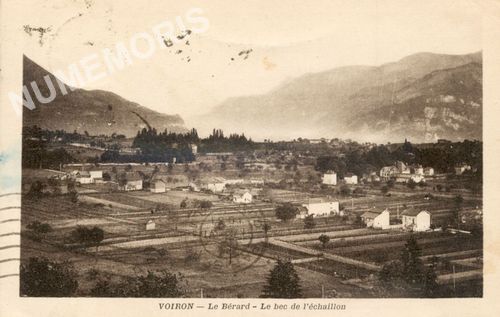 Voiron le B&eacute;rard le bec de l'Echaillon