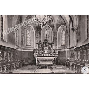 St-Geoire-en-Valdaine (Is&egrave;re) le choeur de l'&eacute;glise (mon. hist.)