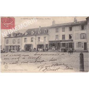 St-Geoire-en-Valdaine (Is&egrave;re) la place