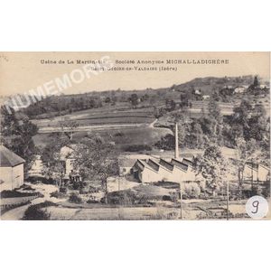 Usine de la Martinette Soci&eacute;t&eacute; Anonyme Michal-Ladich&egrave;re Saint-Geoire-en-Valdaine (Is&egrave;re) 
