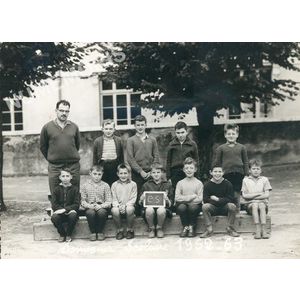 Voiron école du colombier en 1962-63