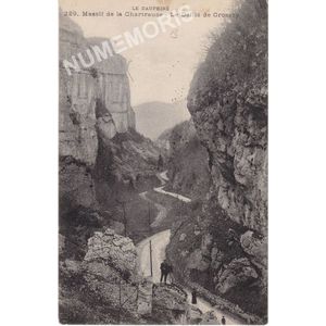 le Dauphin&eacute; 229 massif de la Chartreuse le d&eacute;fil&eacute; de Crossey