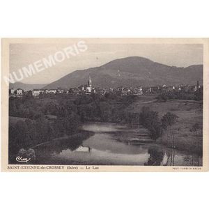 Saint-Etienne-de-Crossey (Is&egrave;re) le lac