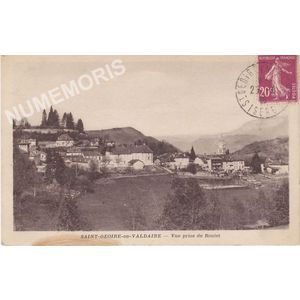 Saint-Geoire-en-Valdaine vue prise du Roulet