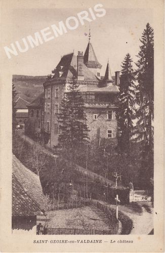 Saint-Geoire-en-Valdaine le ch&acirc;teau