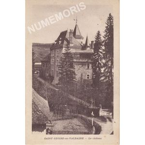 Saint-Geoire-en-Valdaine le ch&acirc;teau