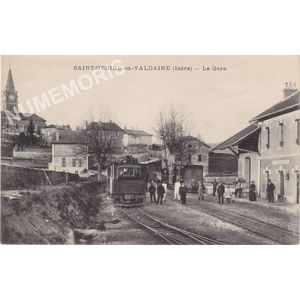 Saint-Geoire-en-Valdaine (Is&egrave;re) la gare