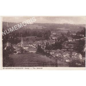 St-Geoire-en-Valdaine (Is&egrave;re) vue g&eacute;n&eacute;rale