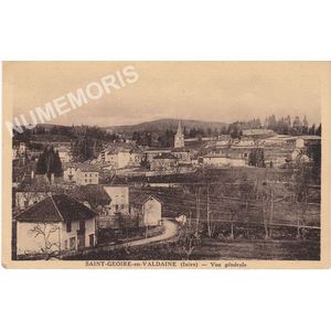 Saint-Geoire-en-Valdaine (Is&egrave;re) vue g&eacute;n&eacute;rale