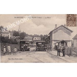 St-Geoire-en-Valdaine (Is&egrave;re) la gare