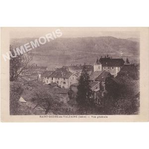 Saint-Geoire-en-Valdaine (Is&egrave;re) vue g&eacute;n&eacute;rale
