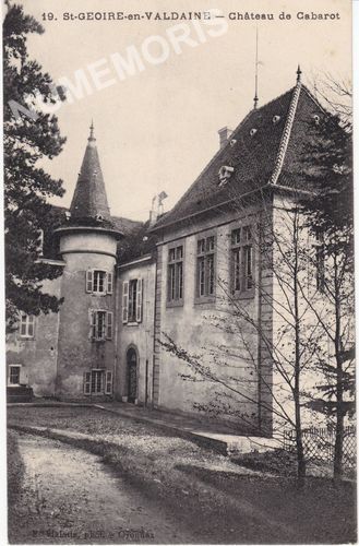 019 St-Geoire-en-Valdaine ch&acirc;teau de Cabarot