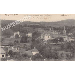 St-Geoire-en-Valdaine (Is&egrave;re) vue g&eacute;n&eacute;rale