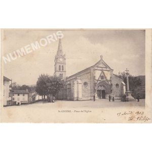 St-Geoire place de l'&eacute;glise