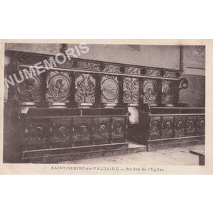 Saint-Geoire-en-Valdaine stalles de l'Eglise