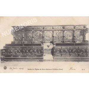 Stalles de l'Eglise de Saint-Geoire-en-Valdaine (Is&egrave;re)