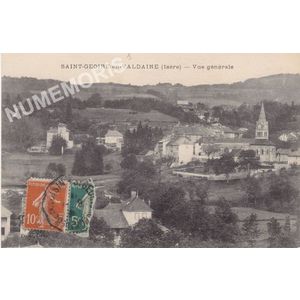 Saint-Geoire-en-Valdaine (Is&egrave;re) vue g&eacute;n&eacute;rale