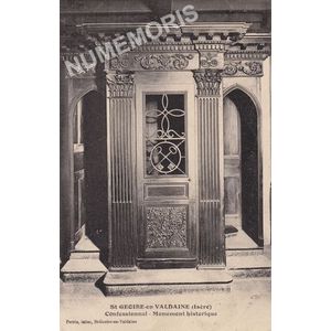 St-Geoire-en-Valdaine (Is&egrave;re) confessionnal Monument historique