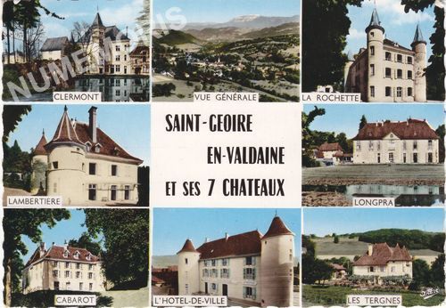 6546 Saint-Geoire-en-Valdaine et ses 7 ch&acirc;teaux