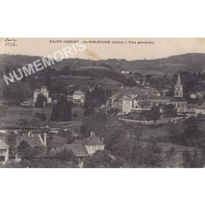 Saint-Geoire-en-Valdaine (Is&egrave;re) vue g&eacute;n&eacute;rale