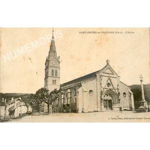 Saint-Geoire-en-Valdaine (Is&egrave;re) l'&eacute;glise