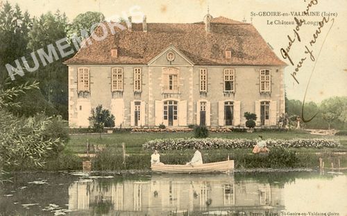 St-Geoire-en-Valdaine (Is&egrave;re) le ch&acirc;teau de Longpra