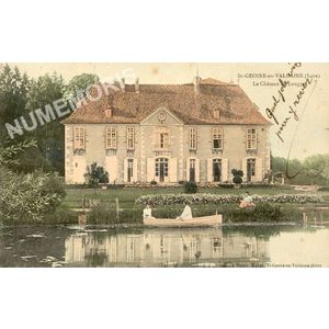 St-Geoire-en-Valdaine (Is&egrave;re) le ch&acirc;teau de Longpra